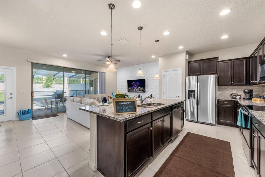 Amazing 5 Bedrooms Home With Pool/Bbq Near Disney Kissimmee Exterior foto